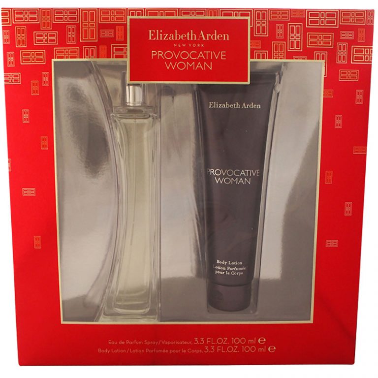 Elizabeth Arden New York Provocative Women Gift Set For Women Spray 100Ml+Body Lotion 100Ml ...